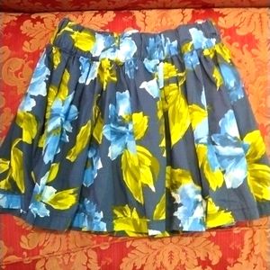 🥰ABERCROMBIE & FITCH- Y2K Tropical Flower Skirt Size M